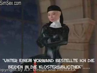 Nonnen bei deutsch convent gefühl rallig